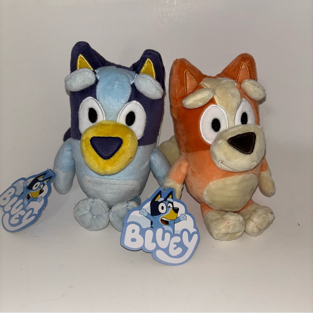 Bluey & Bingo 8" Mini Plush Bundle - 2 Pack (13066)  Age 3+